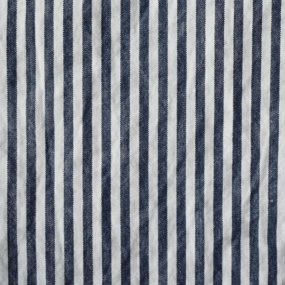 サムネイル： Season off：スムースウォッシュストライププルオーバーシャツ