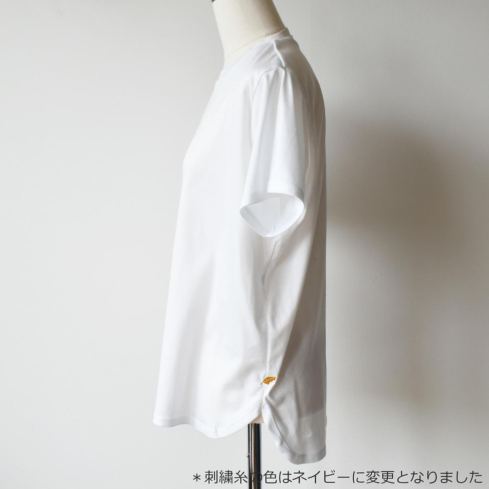 サムネイル： Season off：シルケット天竺ラウンドTシャツ