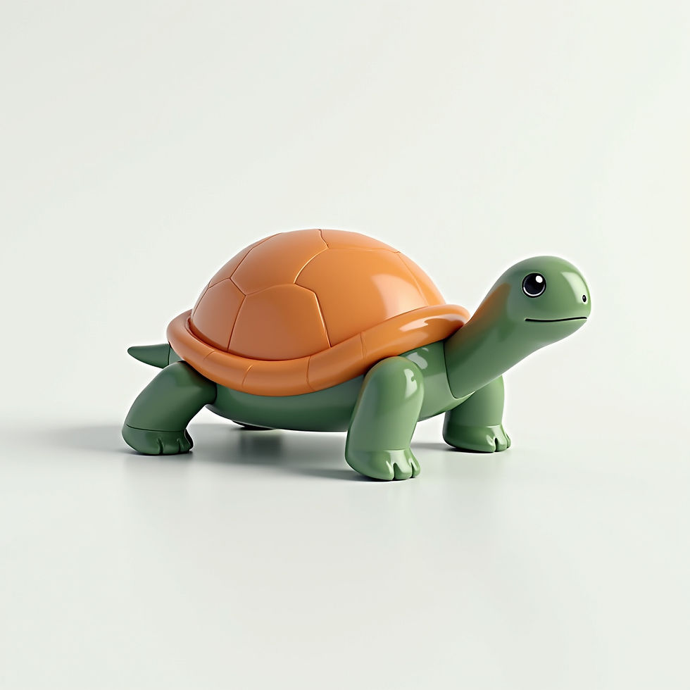 Articulated Fidget Turtle
