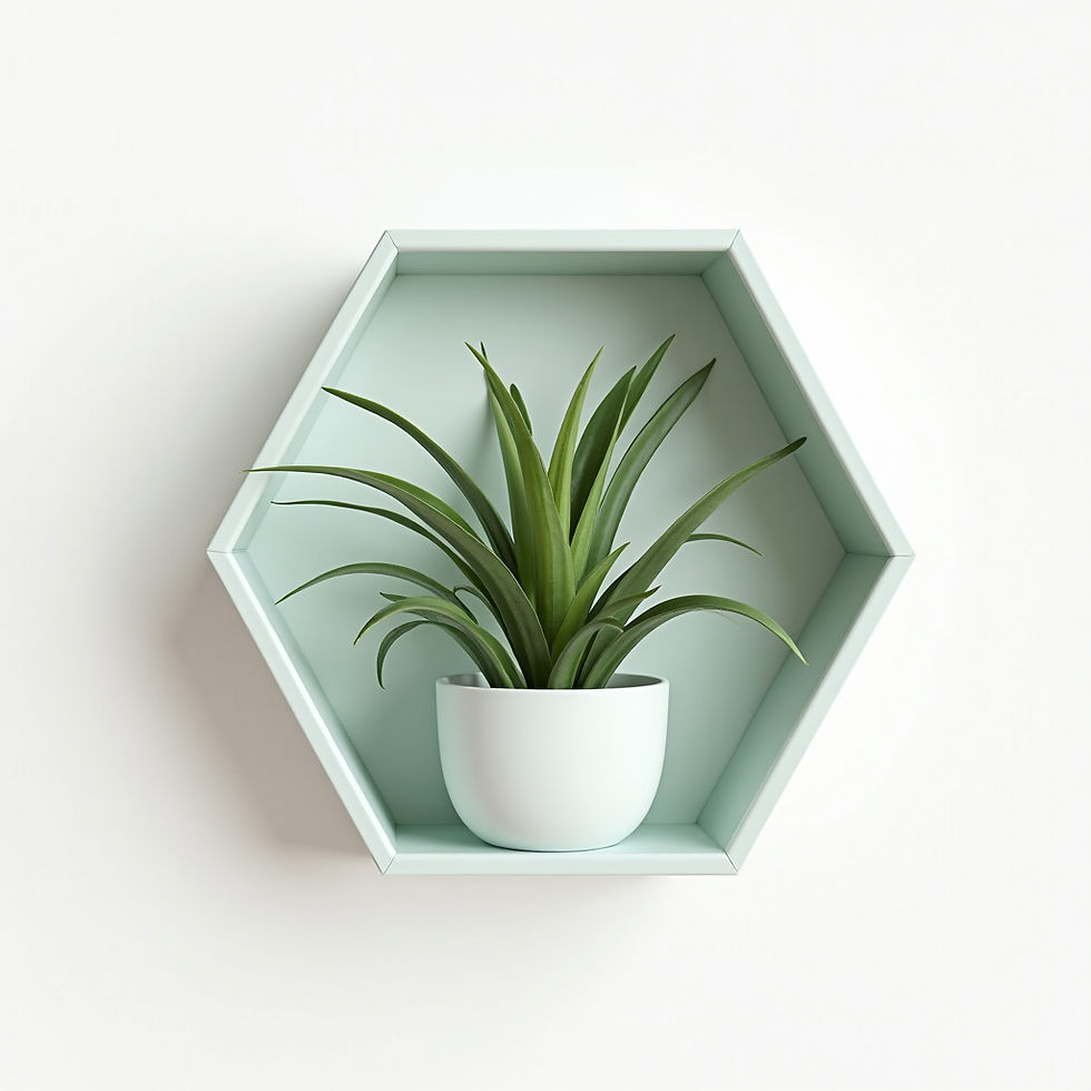 Hexagonal Wall Planter