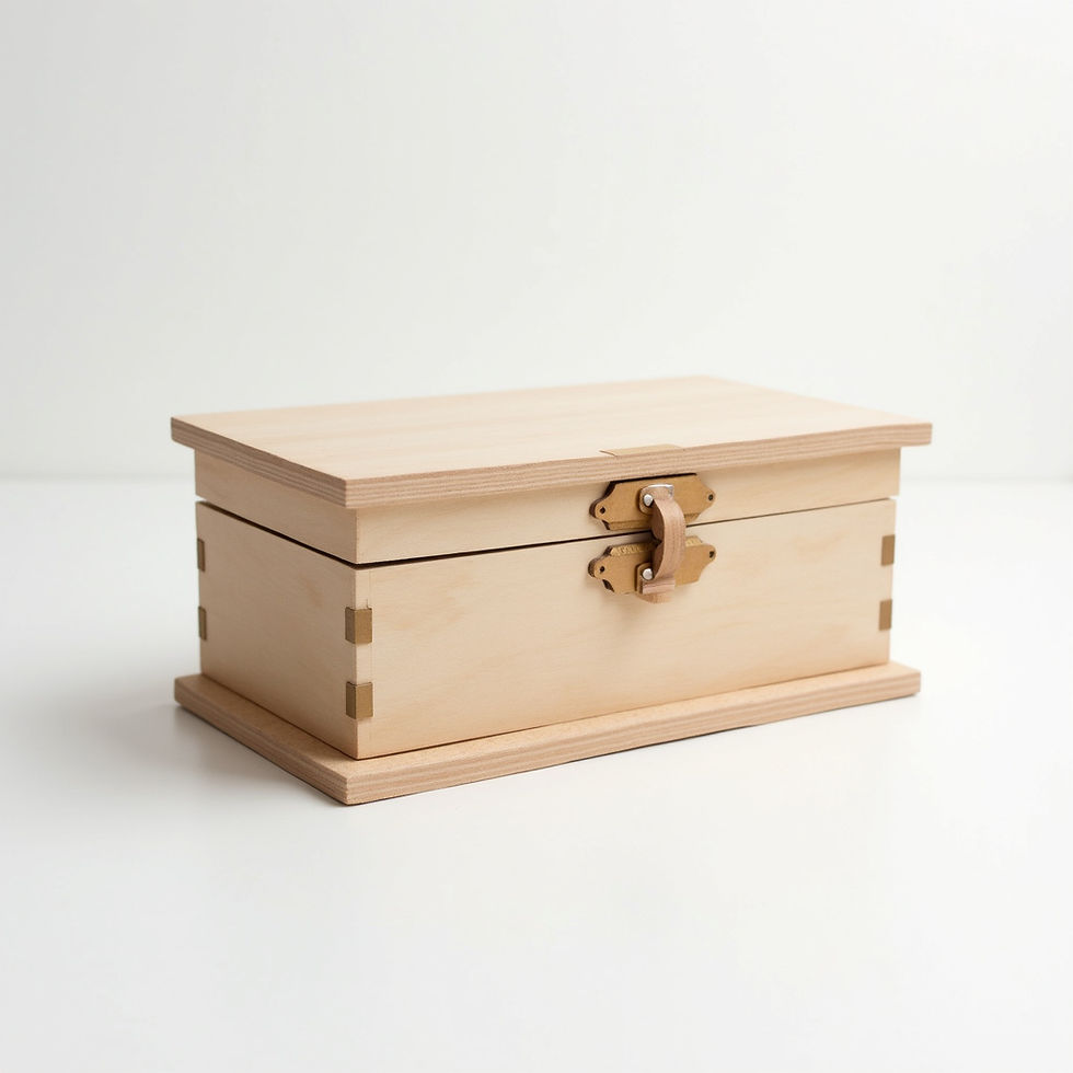 Hinged Jewelry Box