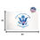 Thumbnail: Coast Guard Flag - Nylon Outdoor Flag - with Grommets