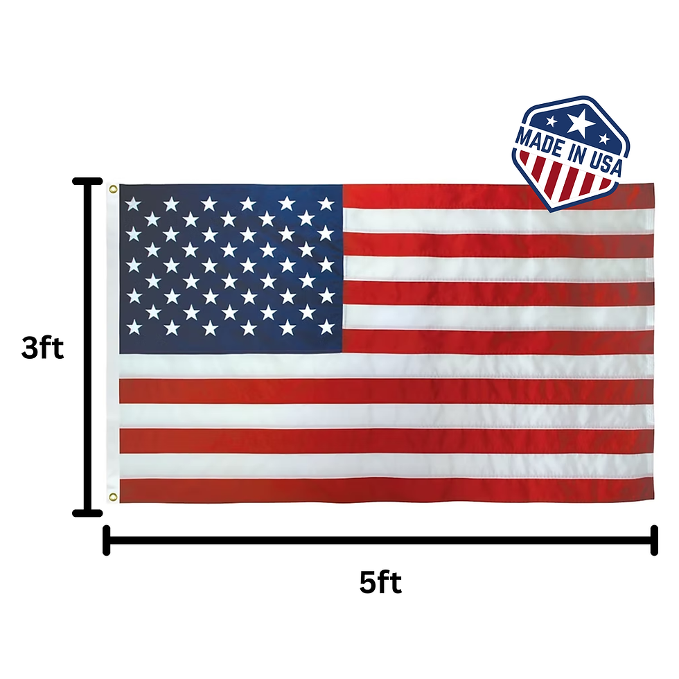 Thumbnail: United States Outdoor Flag - Nylon or Polyester - Grommeted - US Flags