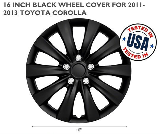Thumbnail: Toyota Corolla 11-13 (16"/ 10 Spoke) Hubcap Wheel Cover (IWC1038-16)