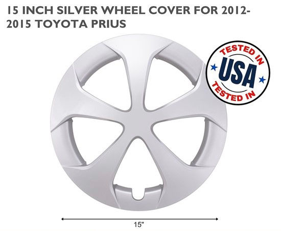 Thumbnail: Toyota Prius 12-15 (15"/ 5 Spoke) Hubcap Wheel Covers (IWC498-15S)