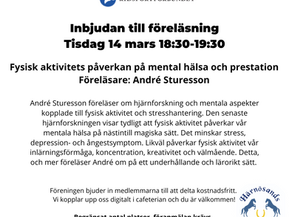Inbjudan till föreläsning!