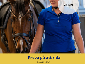 Prova på att rida 