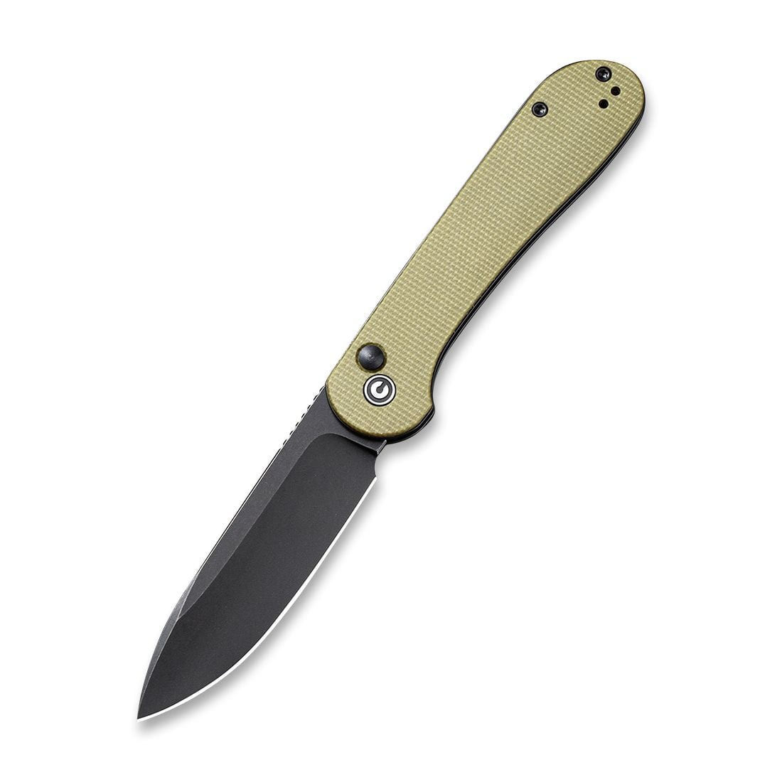 CIVIVI ELEMENTUM Buttonlock Olive Micarta C2103B