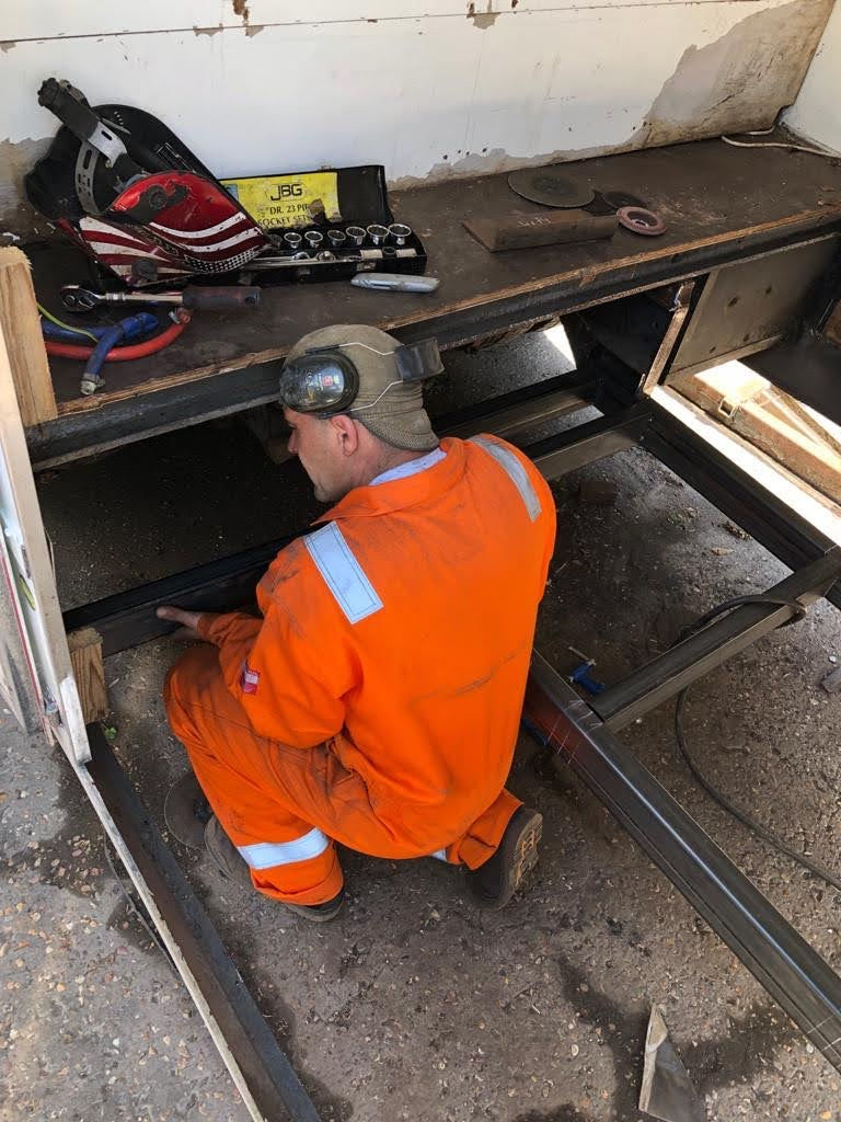 7.5T Truck - Cross Member Replacement