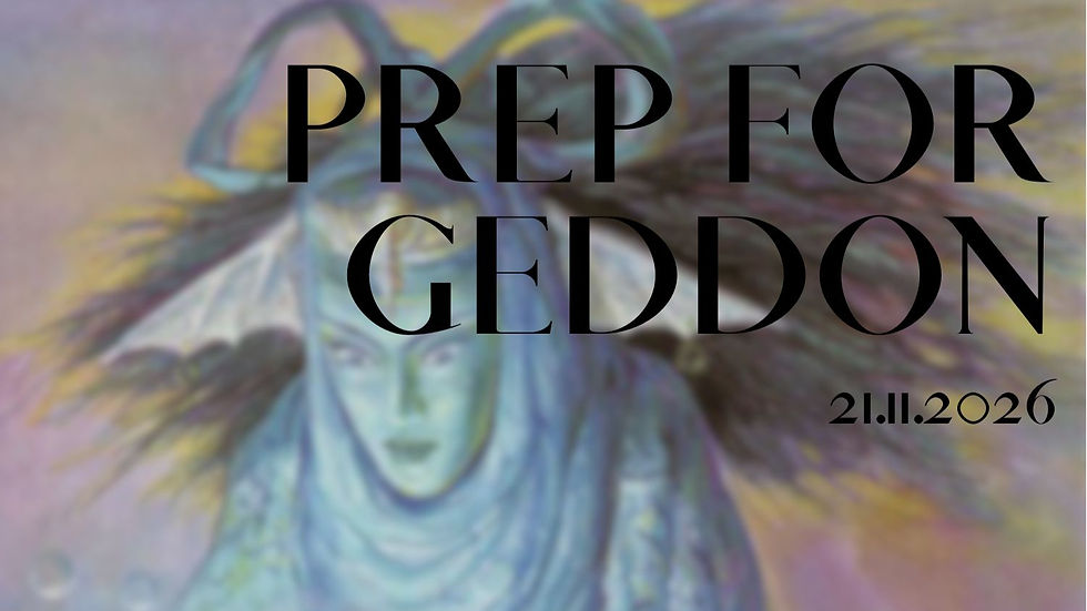 Prep for Geddon!