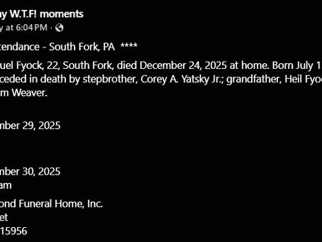ATTENTION PENNSYLVANIA VETERANS None of us should make our final deployment alone. Let's give him a proper send off.
