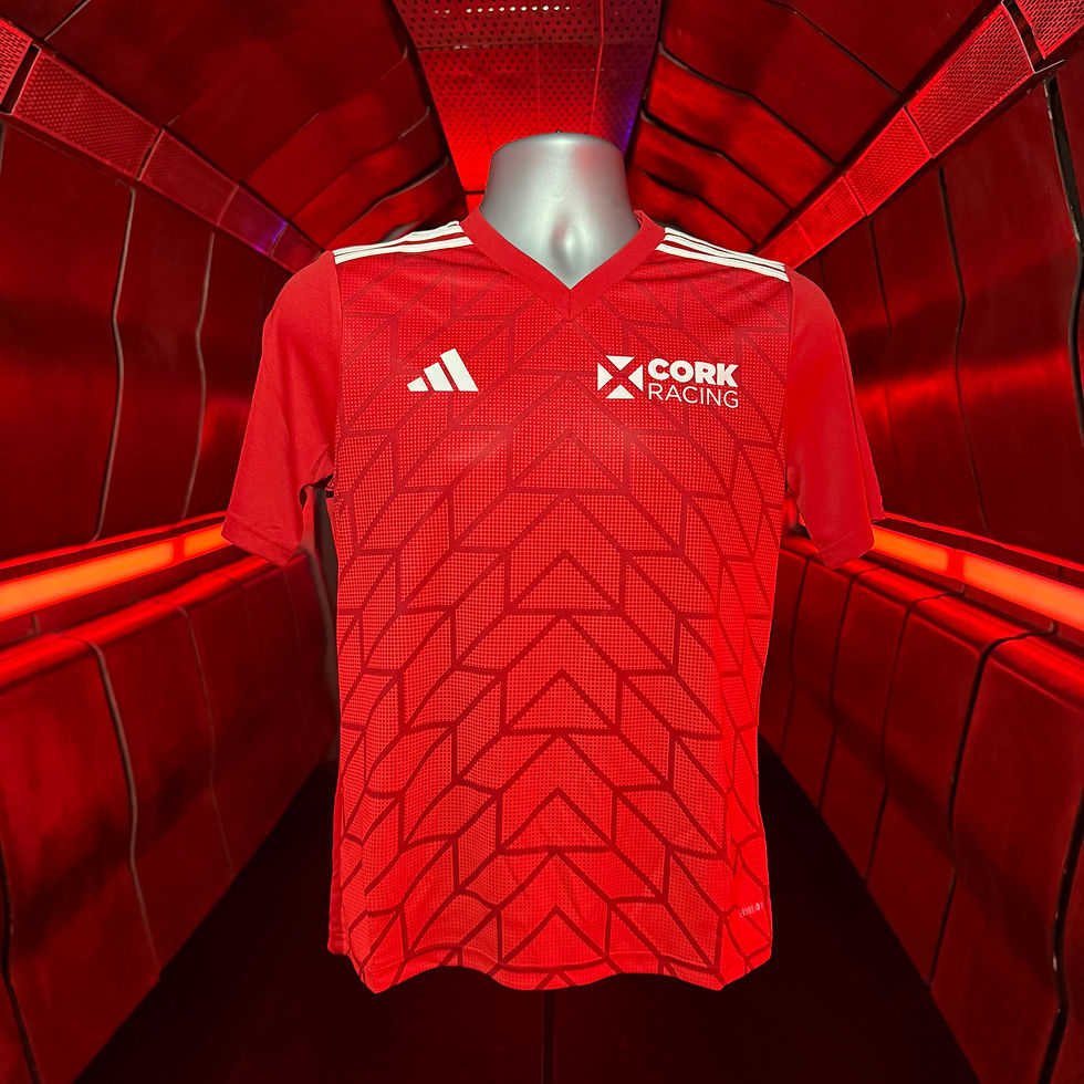 Limited Rebel Red Edition Cork Racing Jersey available in Golazzo, Marina Market, Cork
