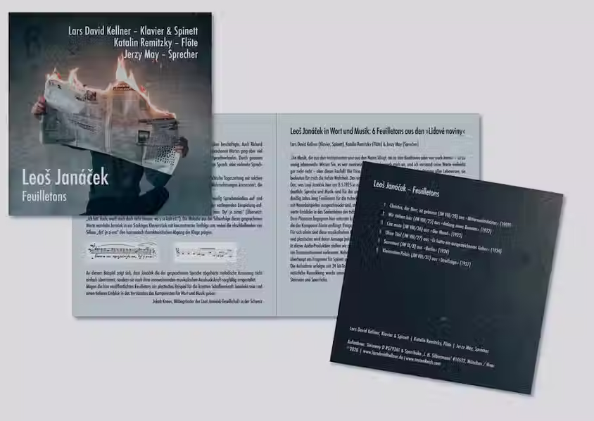 Coverdesign für Musikproduktionen und CD-Editionen.