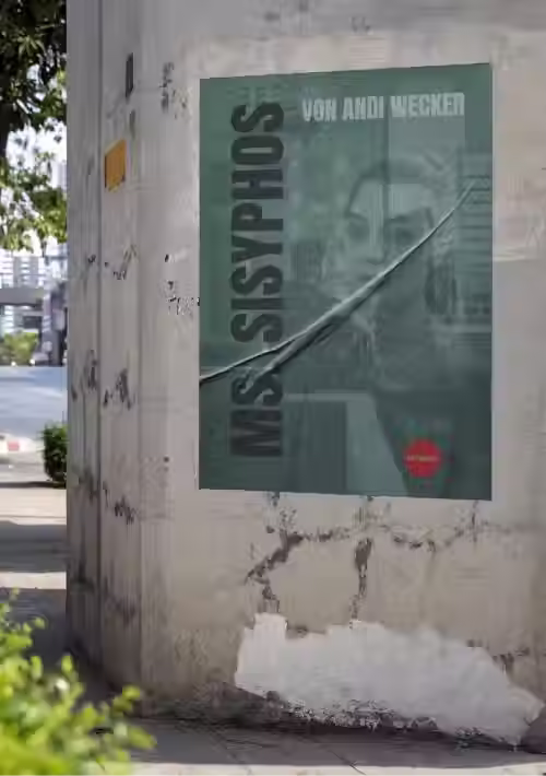 Covergestaltung Drehbuch in Form einer Plakatgestaltung