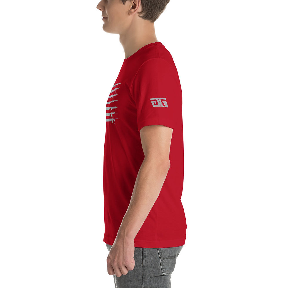 Thumbnail: GnG Flag Guns Only (Grey Logo-Colors)