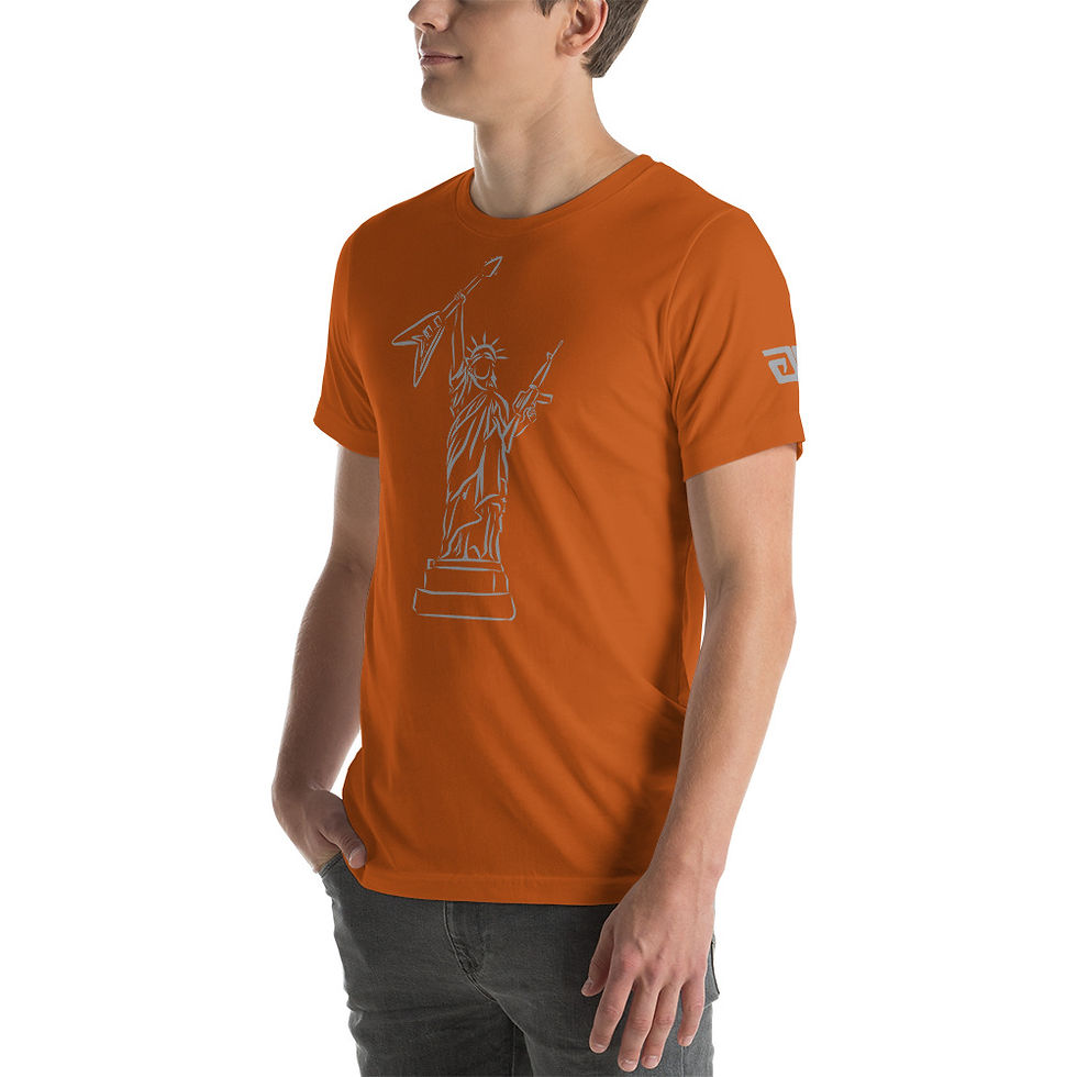 Thumbnail: Lady Liber-Tee (Grey Logo-Color Shirts)