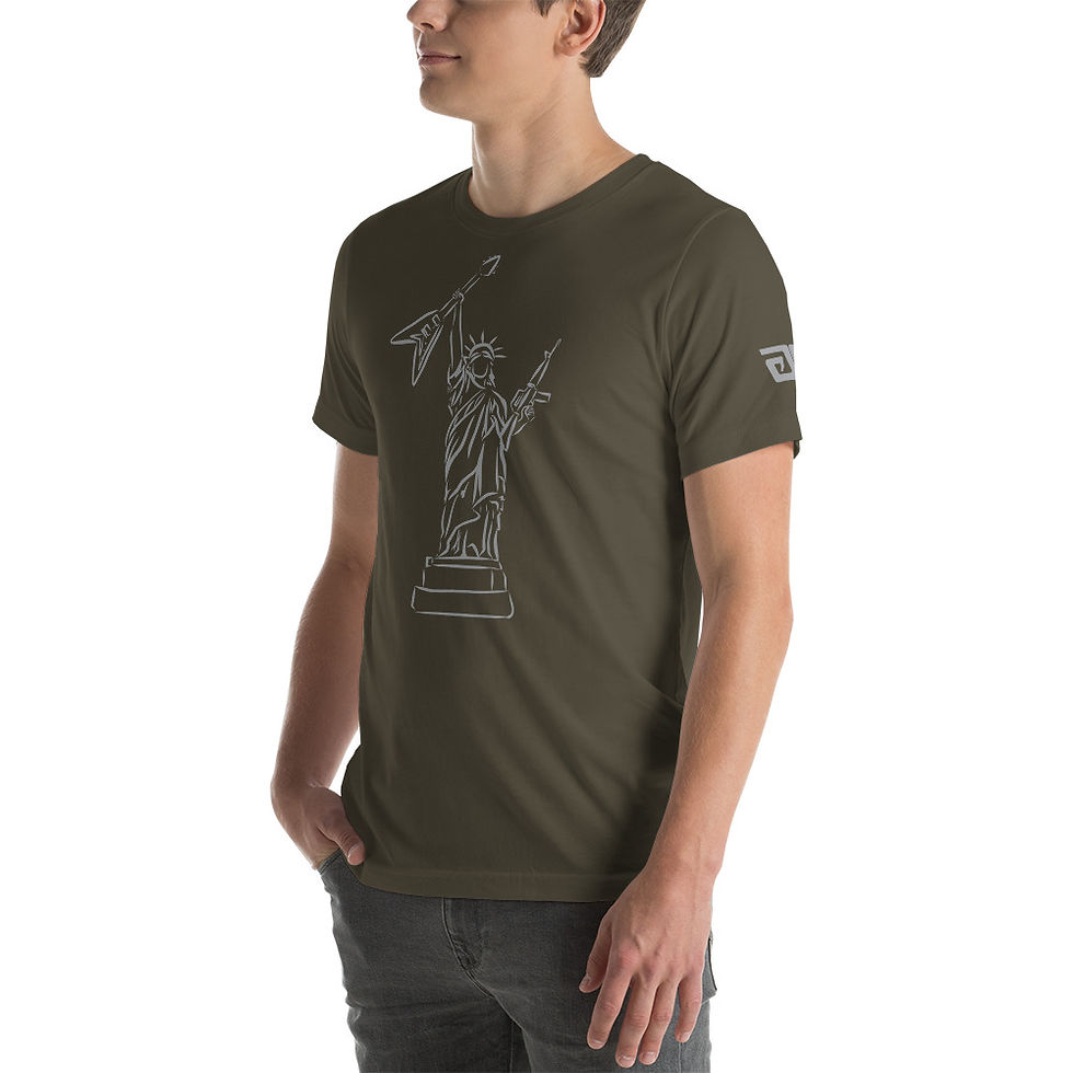 Thumbnail: Lady Liber-Tee (Grey Logo-Color Shirts)