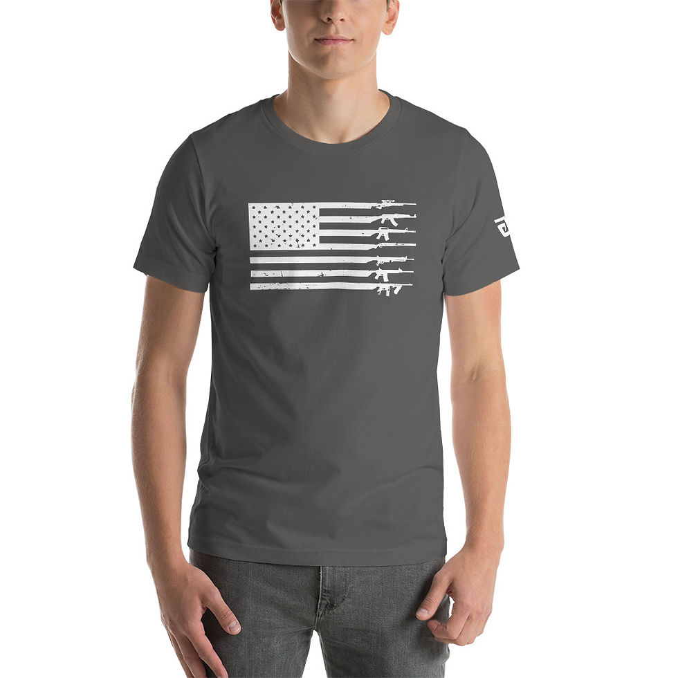 Thumbnail: GnG Flag Guns Only (White Logo-Colors)