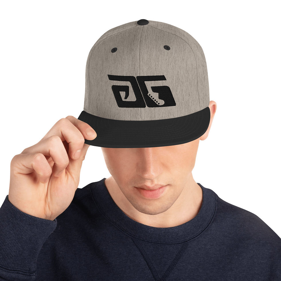 Thumbnail: 2020 GnG Logo Snapback Hat (Black Logo)