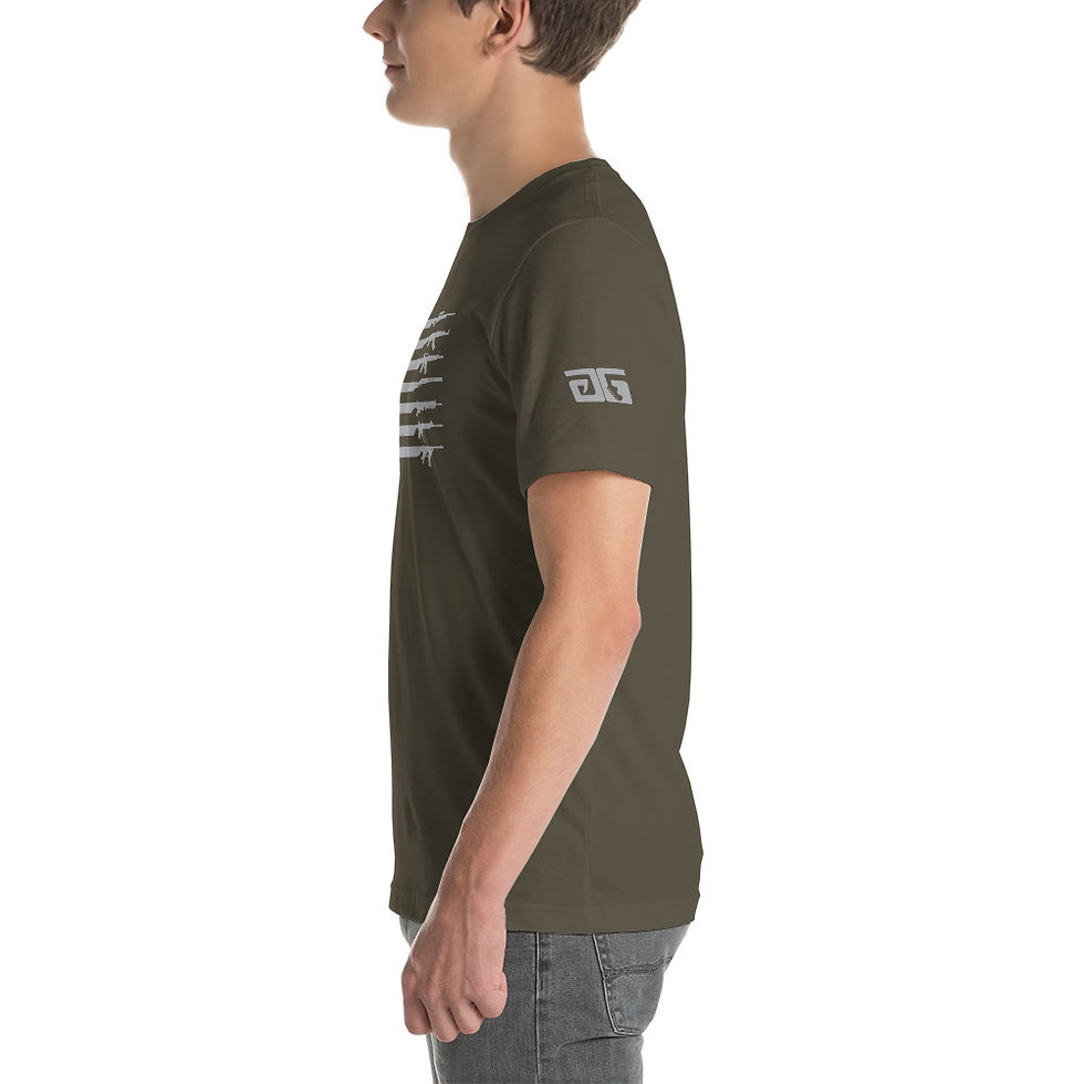 Thumbnail: GnG Flag Guns Only (Grey Logo-Colors)