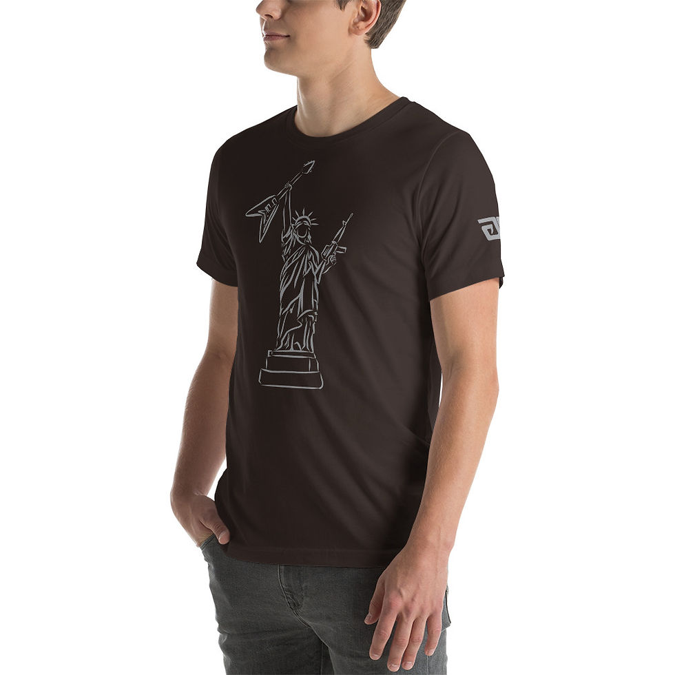 Thumbnail: Lady Liber-Tee (Grey Logo-Color Shirts)