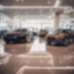 Example of Car Dealership Showroom cleaning