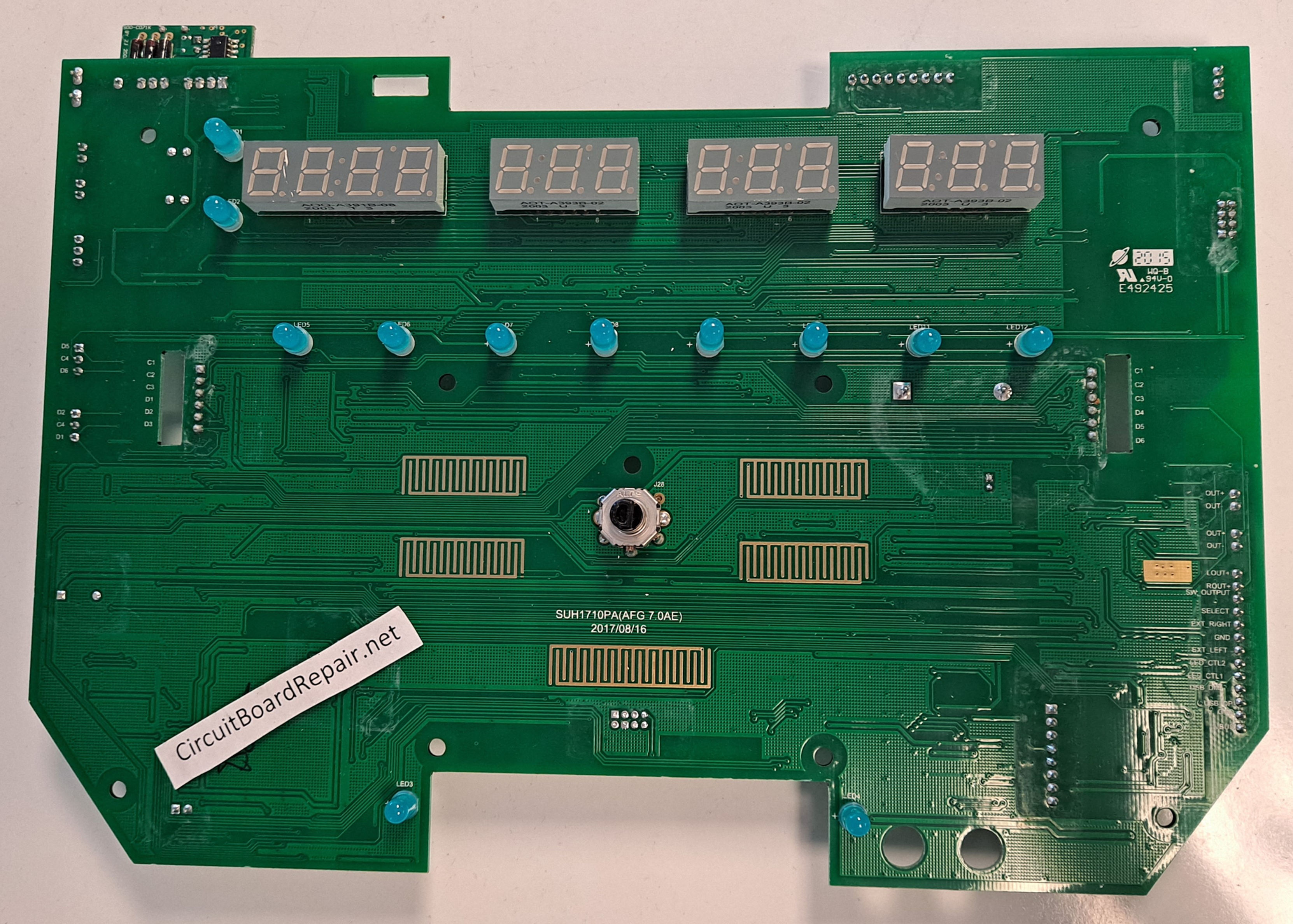 Horizon Upper Control Board 1000412583