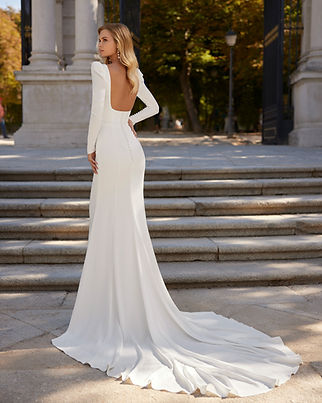 Sadava by Luna Novias in our bridal shop in Warwickshire