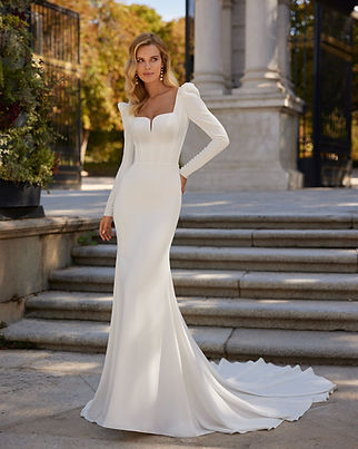 Sadava by Luna Novias in our bridal boutique in Warwickshire