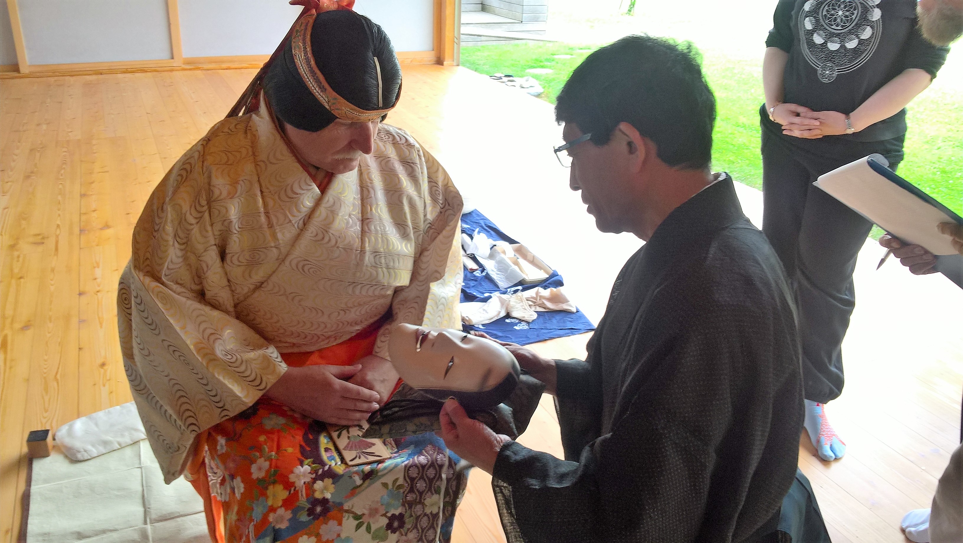 2017.06.17, WienerBerg Kyudojo, Noh Seminar 019