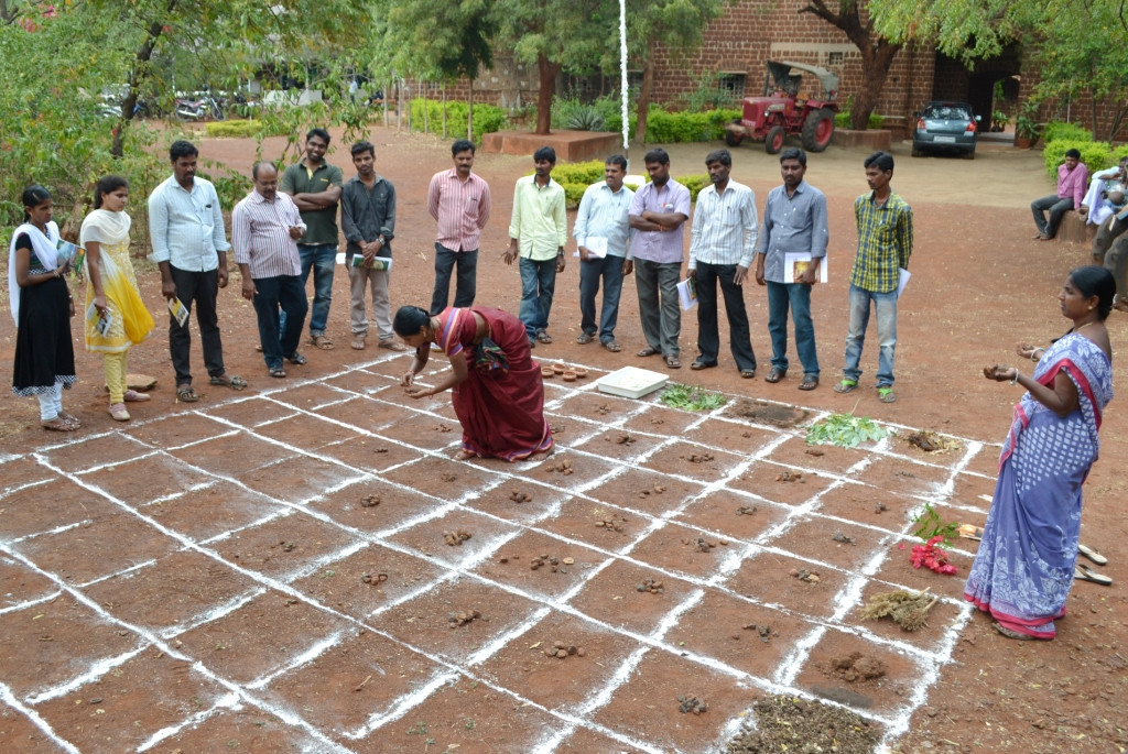 Participatory Rural Appraisal- Matrix ranking with extension worker