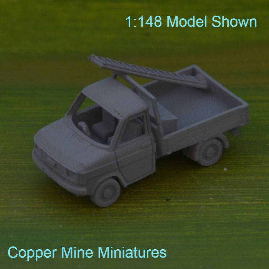 Thumbnail: 1979 - Ford Transit Mk2 - Vans 2 versions - 1:120 1:100 1:76 1:43