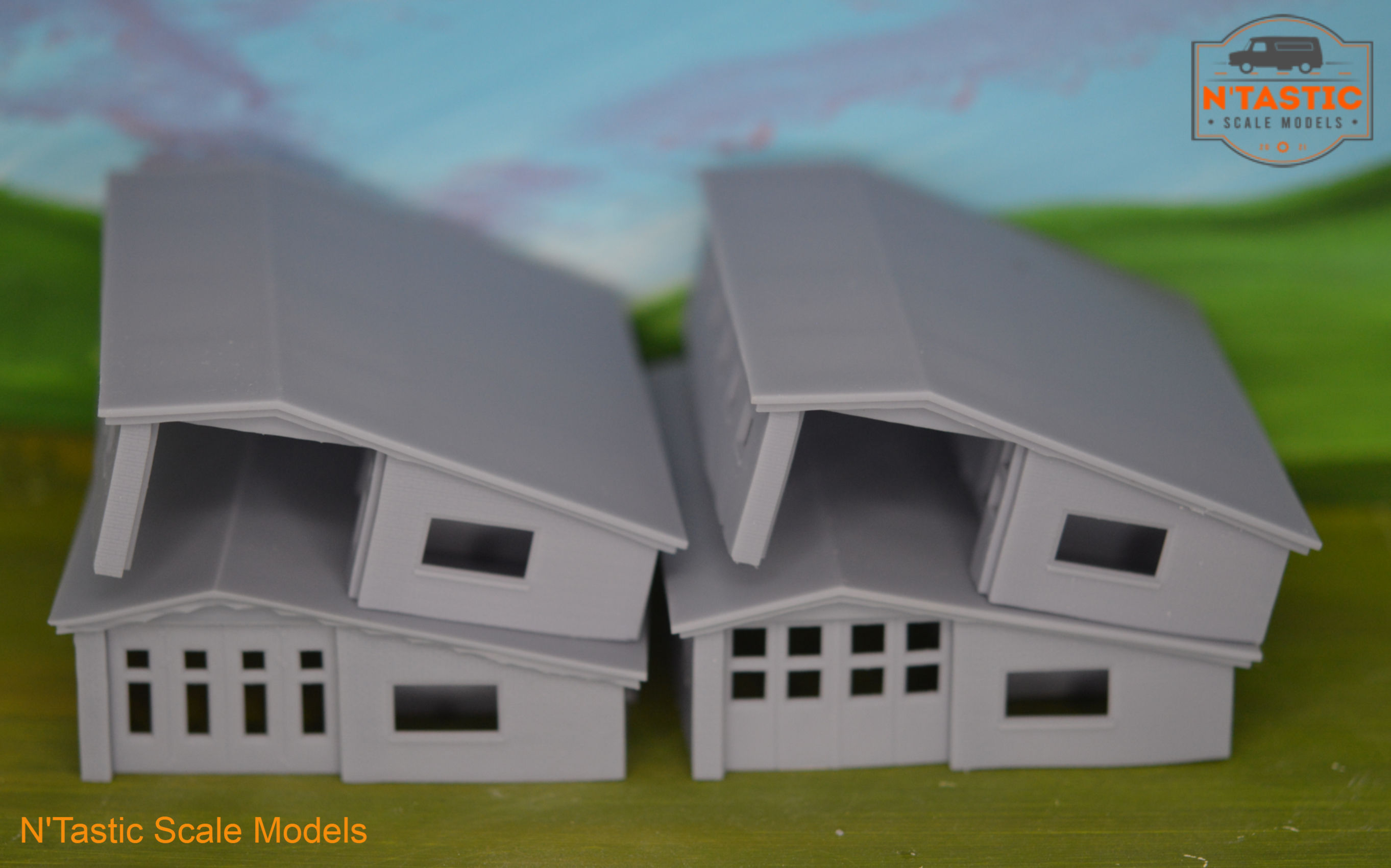 N Gauge - Fire Station Building (4 Options)