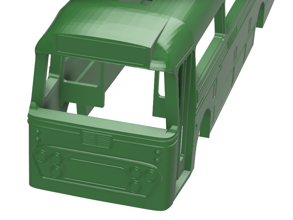 Thumbnail: N Gauge - 1962-83 Leyland Leopard/AEC Reliance, Alexander Y type (4 options)