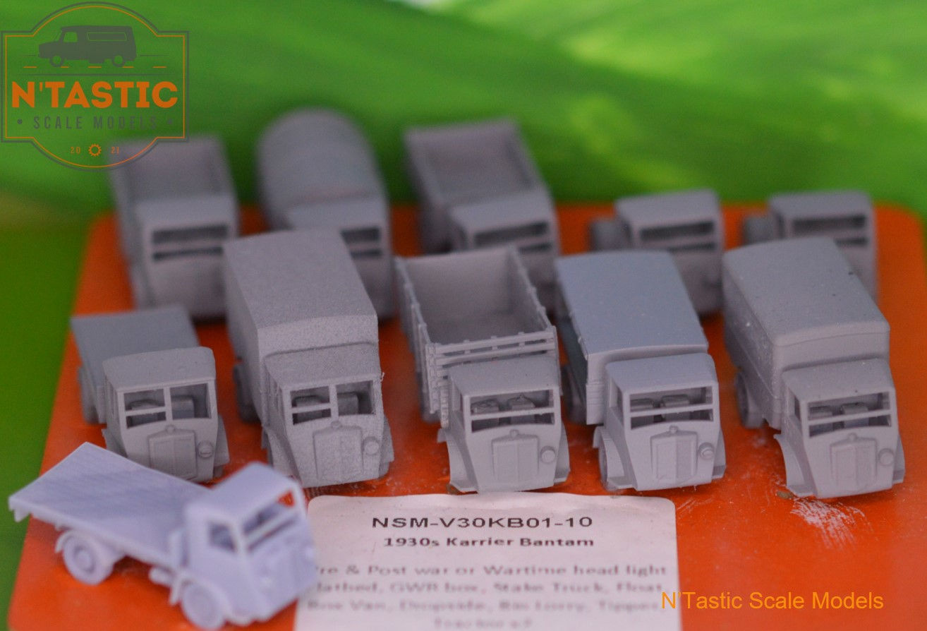 N Gauge - 1930s Karrier Bantam (11 Options)