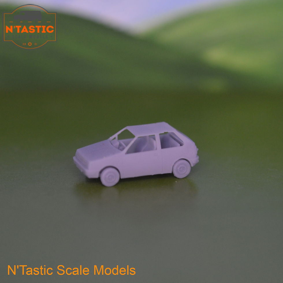 Thumbnail: 1988 - Nissan Micras (3 options) - N Gauge, TT120, 3mm, OO & O Gauge