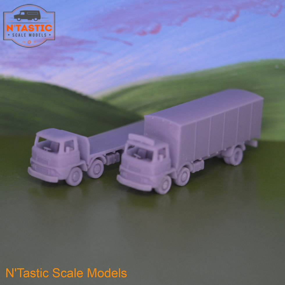 Thumbnail: N Gauge - 1960 Dodge LAD Cab Lorries, Mk II "Vista-Vue" cab (10 options)