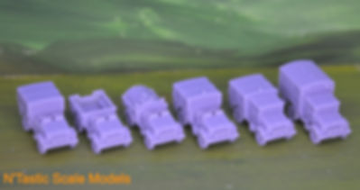 N Gauge – 1939 Bedford MW General Service Truck (15 cwt) (6 options)