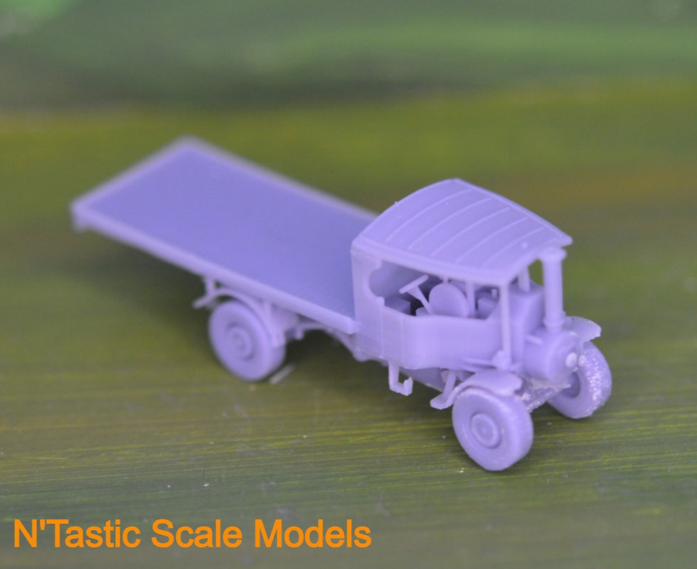 Thumbnail: N Gauge - 1922 Foden C Type (Steam Lorry inc Bus) (5 options)