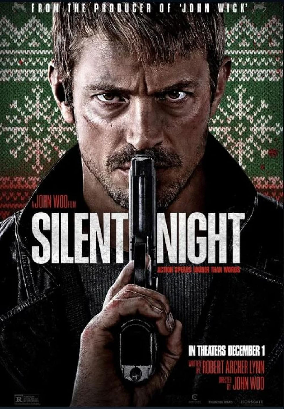 A guy pointing a gun on his mouth