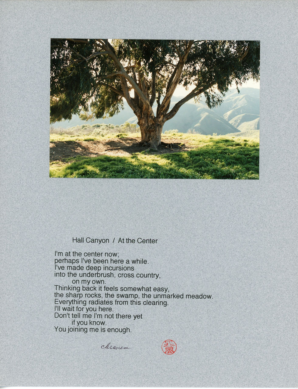Thumbnail: Hall Canyon Suite: Original Pages from ART/LIFE in Hardbound Limited Edition