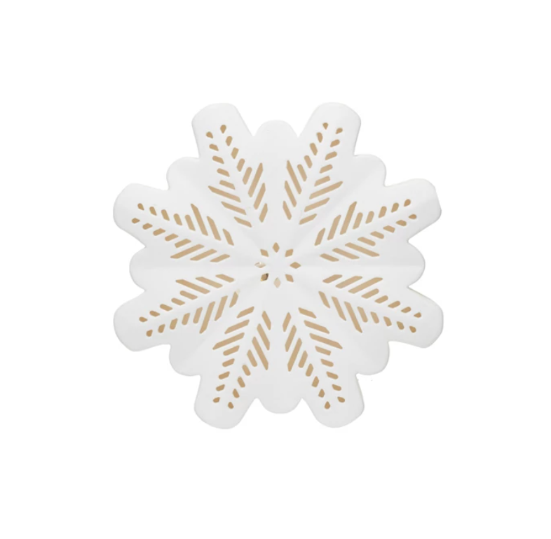 Stoneware Snowflake Light