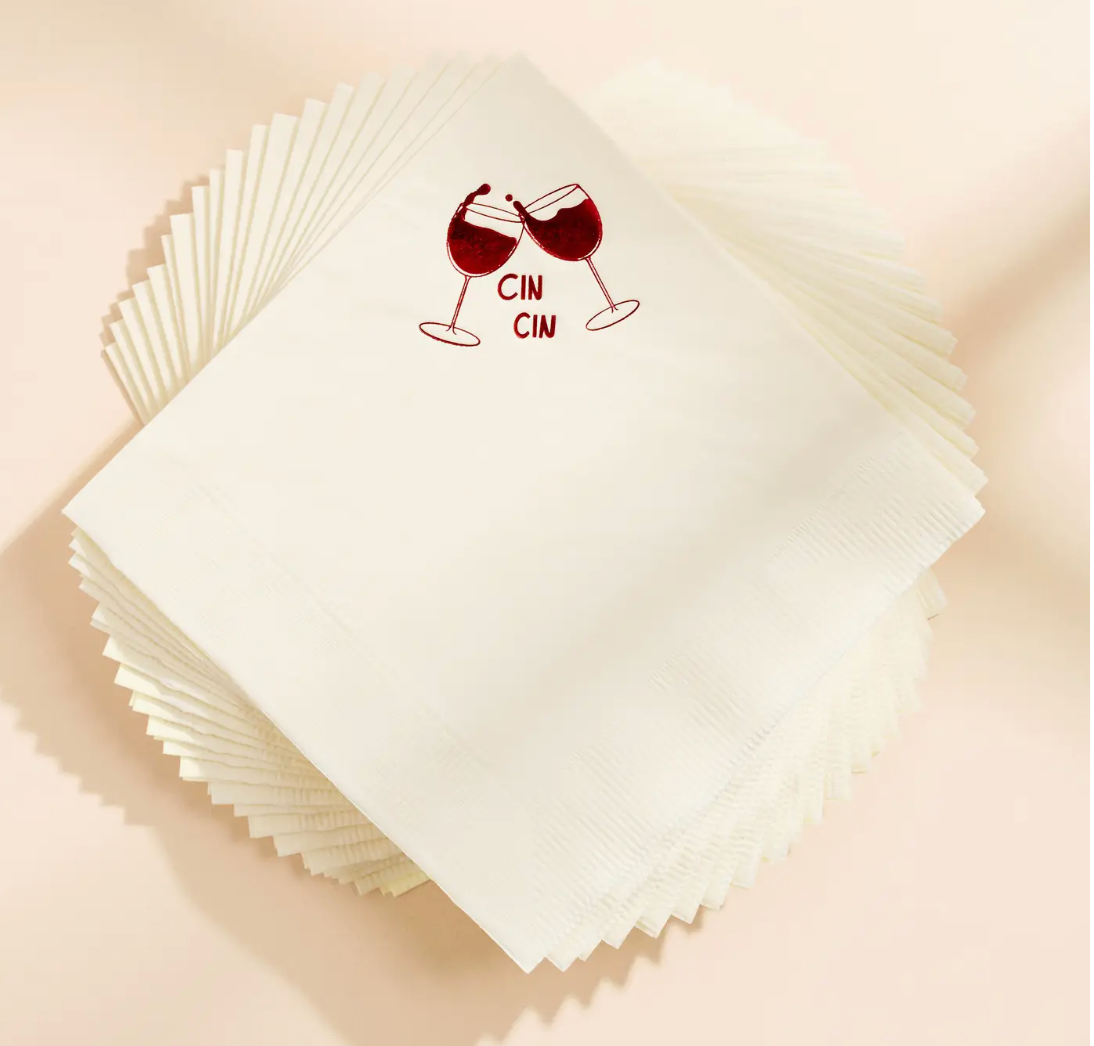 Cin Cin Cocktail Napkins