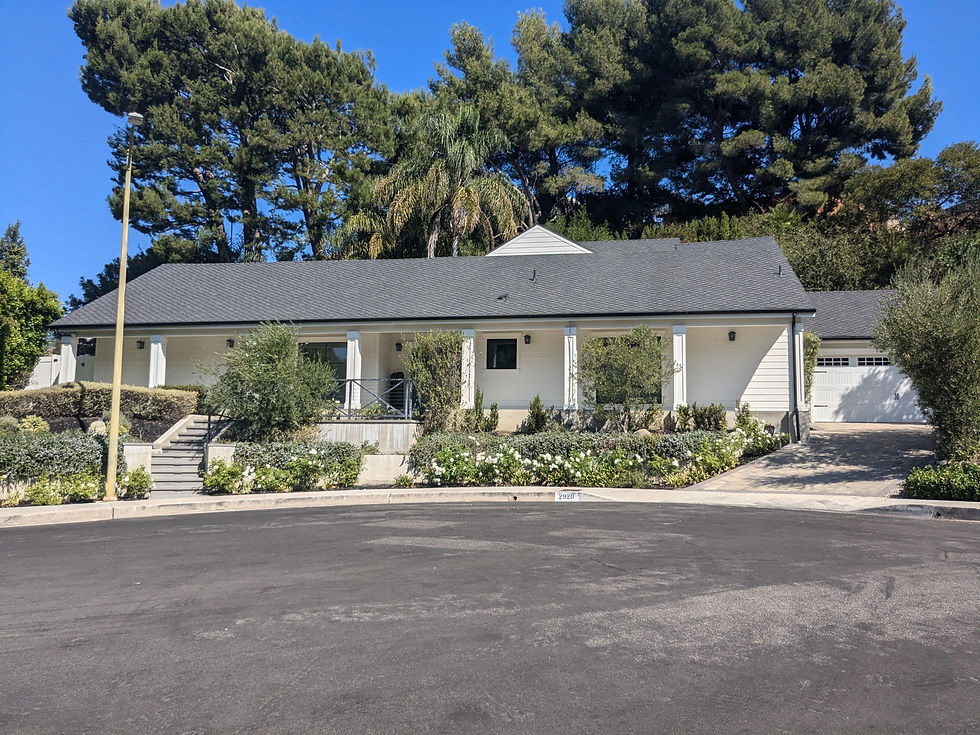 Elegant Laurelwood residence with expansive windows and scenic views of Studio City