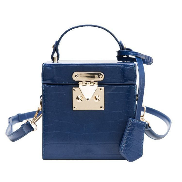 Thumbnail: Crocodile-patterned Crossbody Bag