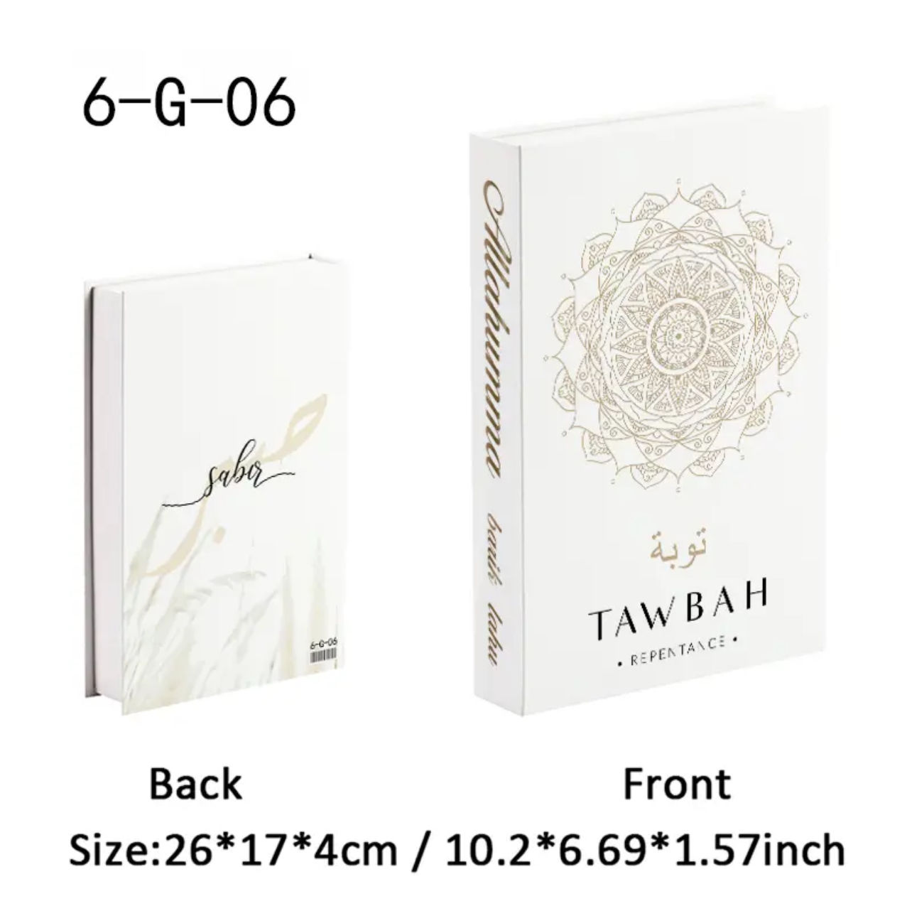 Tawbah Arch Books Storage Box Decoration City
