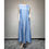 Thumbnail: Shiny Satin Elegant Open 2 Piece Set with Beaded Kimono Maxi Abaya