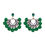 Thumbnail:  Long Tassel Chain Drop Earrings Large Boho Crystal Earrings
