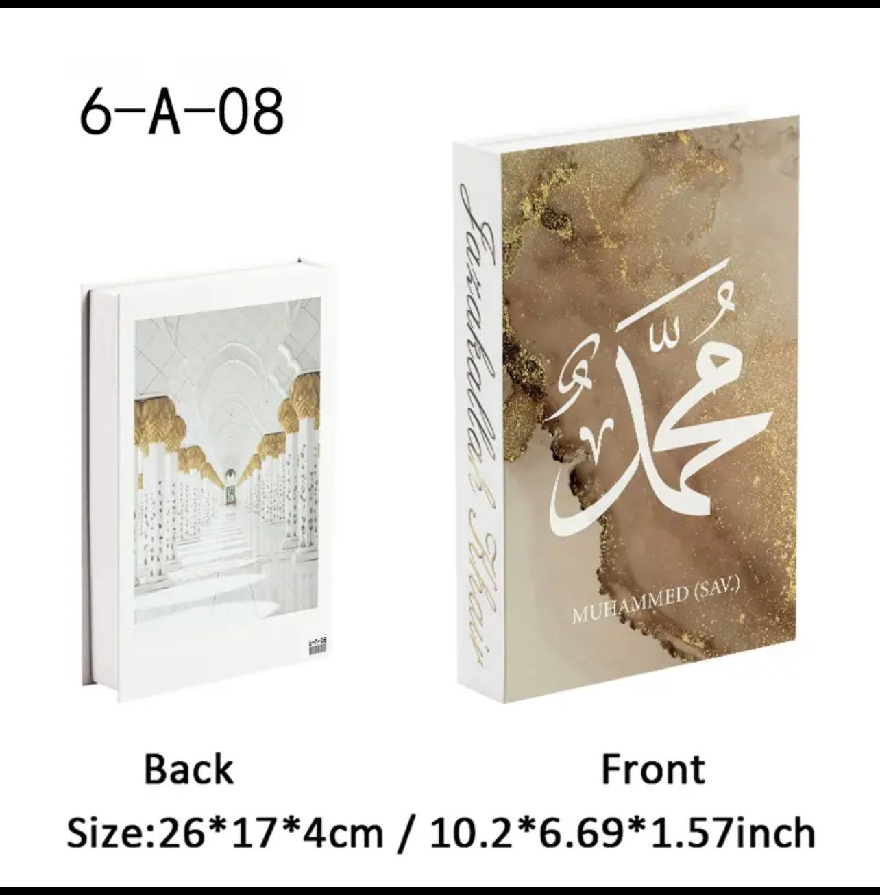 MohammadArch Book Storage Decorative Box