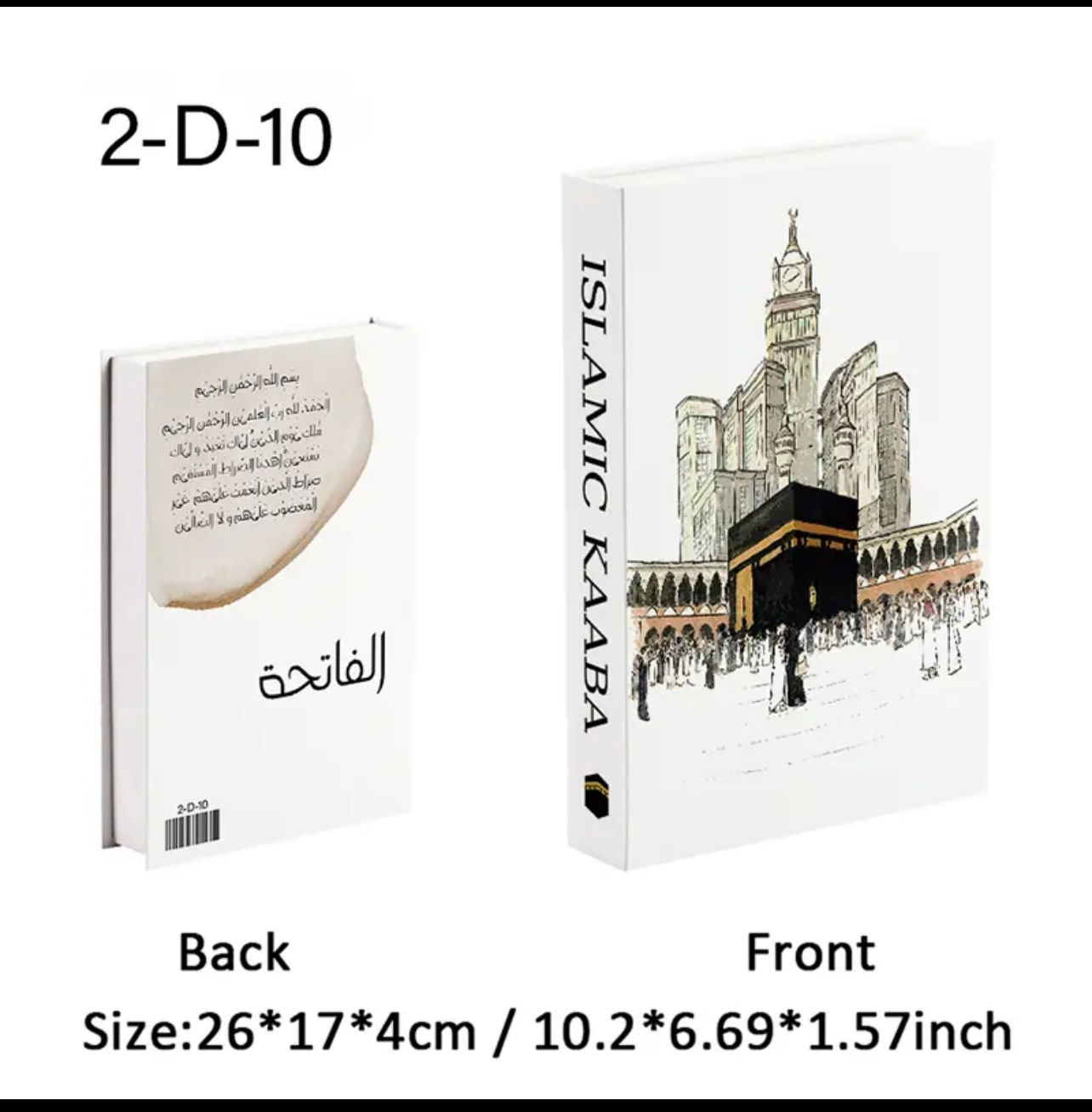 Kabaa Arch Books Storage Box Decoration City